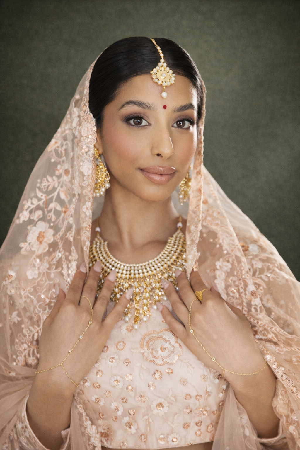 Romantic bridal updo wedding hair styling by expert hair artist