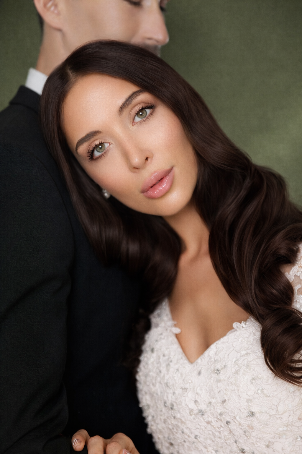 Sophisticated wedding hair styling Los Angeles bridal hairstylist